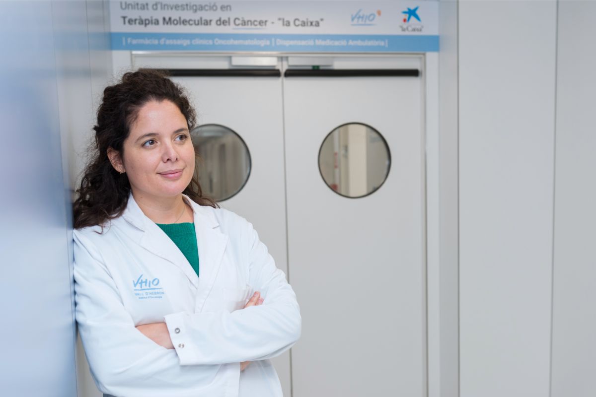 Elena Garralda, jefa del Grupo de Desarrollo Cl�nico Precoz de Fármacos del Vall d’Hebron Instituto de Oncolog�a (VHIO). Foto: VHIO. 